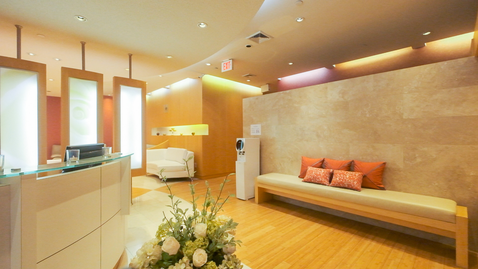 Full-service spa with massages, facials, and body treatments